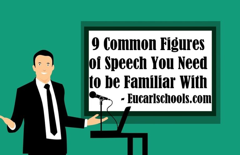 9 Common Figures of Speech You Need to be Familiar With