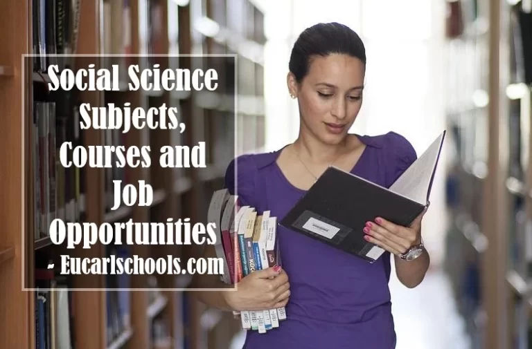 Social Science Subjects, Courses, and Job Opportunities