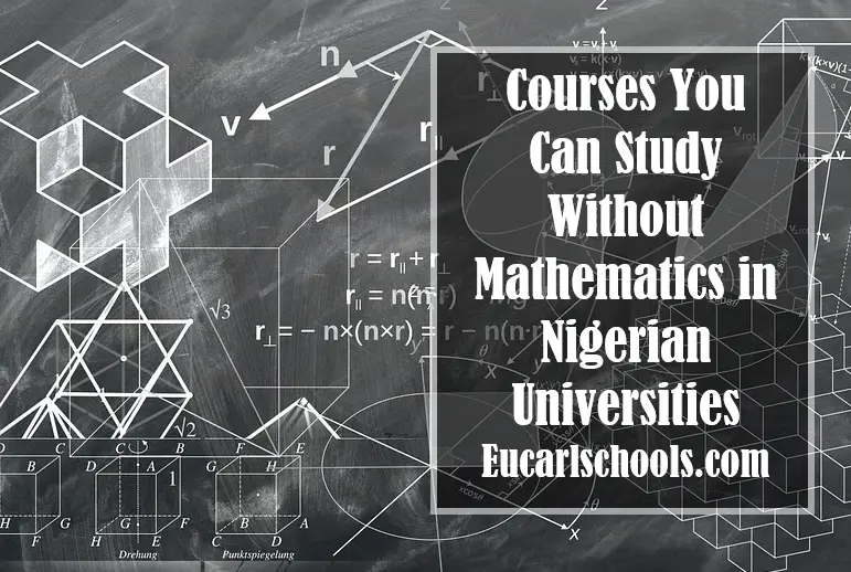 Courses You Can Study Without Mathematics
