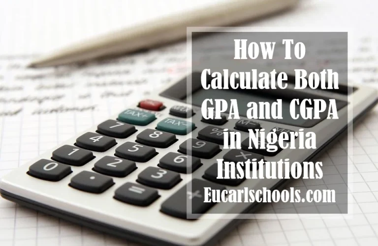 How To Calculate Both GPA and CGPA in Nigeria Institutions