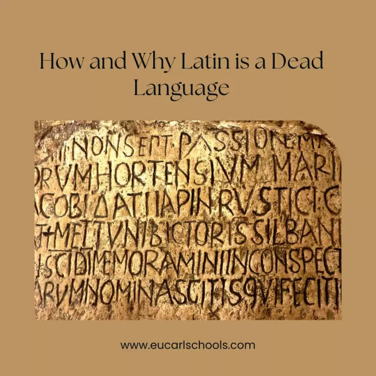 How and Why Latin is a Dead Language
