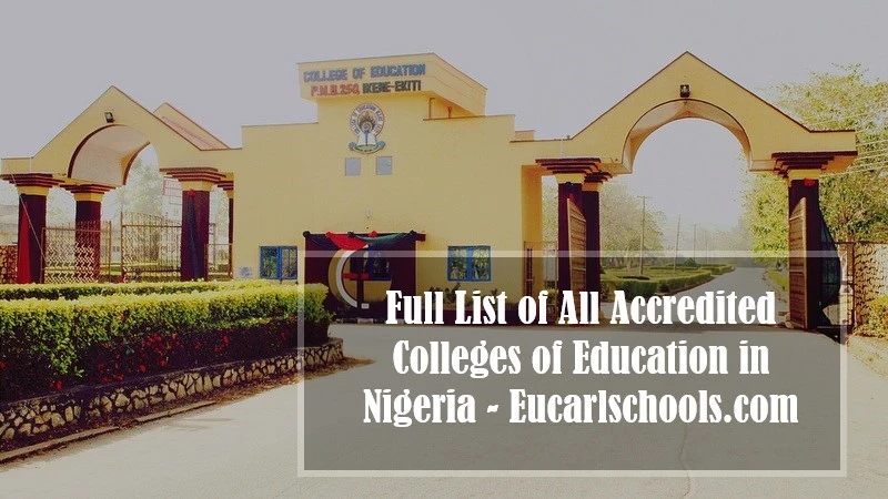 Accredited Colleges of Education in Nigeria